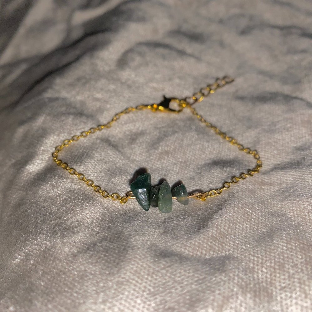 Green Aventurine Crystal Gemstone Bracelet